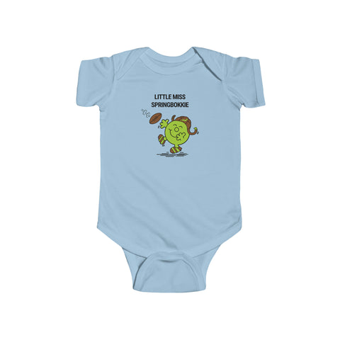 Little Miss Springbokkie South African Baby Jersey Bodysuit