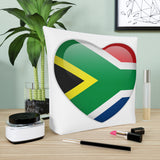 Cotton Cosmetic Bag South Africa Flag