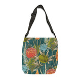 South African Protea Tote bag African print design Protea Adjustable