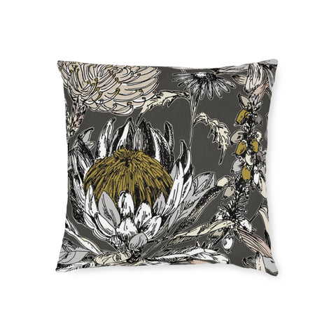 South African Protea Square Pillow