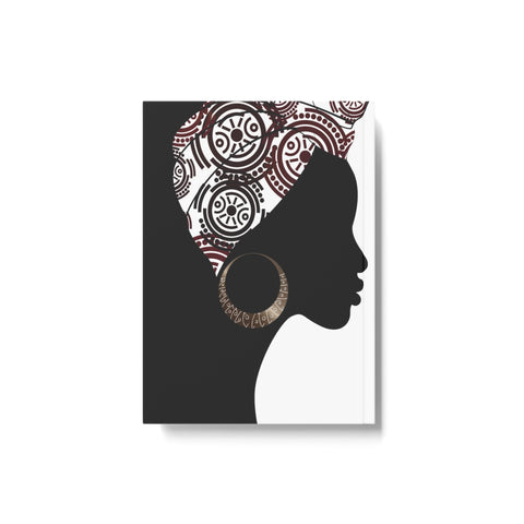 African Lady Hard Backed Journal / Notebook / Password book / Homework Book / Diary