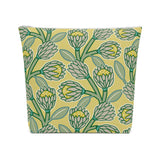 South African Protea Cotton Cosmetic Bag