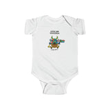 Little Mr  Vuvuzela Laduma South African Baby Jersey Bodysuit