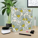 South African Protea Cotton Cosmetic Bag