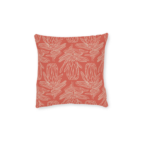 South African Guinea fowl Square Pillow