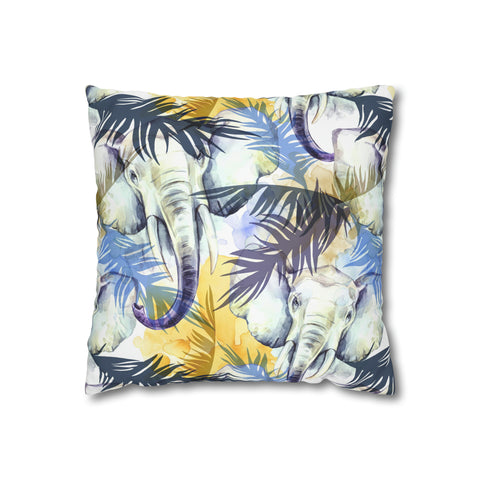 African abstract Elephants Pillowcase Cover only - no filling is included