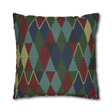 South African Ethnic Print Spun Polyester Pillowcase - Shipped from UK/USA/AUS