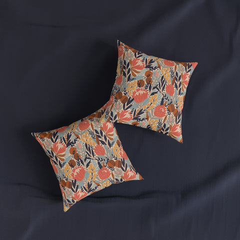 South African Protea Square Pillow