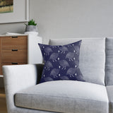 South African Guinea fowl Square Pillow