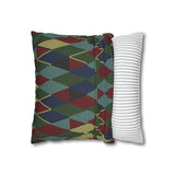 South African Ethnic Print Spun Polyester Pillowcase - Shipped from UK/USA/AUS