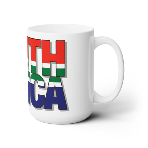 Copy of South African Flag Ceramic Mug 15oz - Dispatched from USA