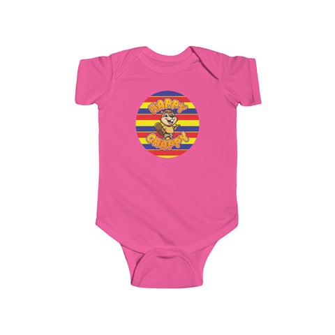 South African Afrikaans Happy Chappie Baby Unisex Infant Fine Jersey Bodysuit - Shipped from the UK