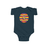 South African Afrikaans Happy Chappie Baby Unisex Infant Fine Jersey Bodysuit - Shipped from the UK