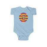 South African Afrikaans Happy Chappie Baby Unisex Infant Fine Jersey Bodysuit - Shipped from the UK