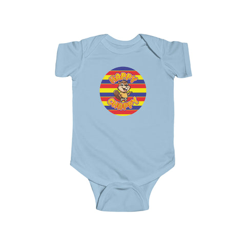 South African Afrikaans Happy Chappie Baby Unisex Infant Fine Jersey Bodysuit - Shipped from the UK