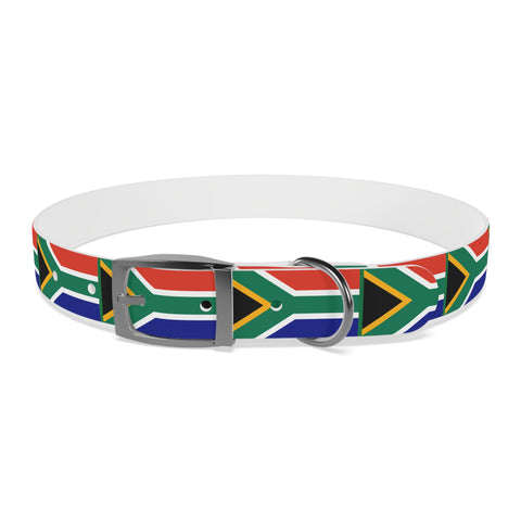 South African Flag Dog Collar