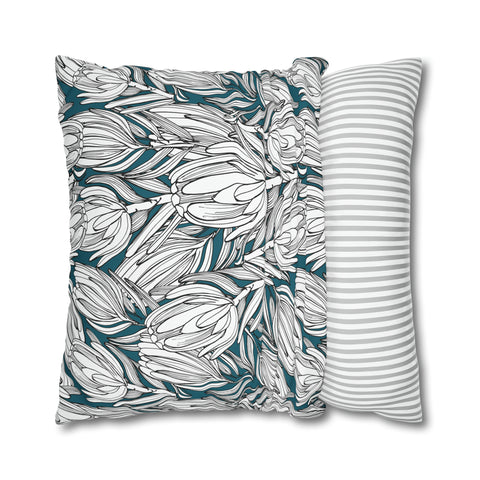 South African Protea Pillowcase Cover only - no filling is included