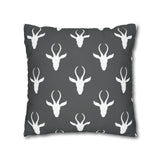 South African Safari Antelope Spun Polyester Pillowcase - No filling