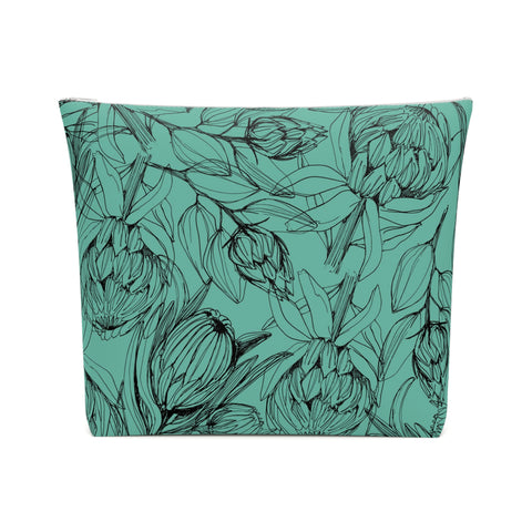 Cotton Cosmetic Bag South Africa Protea