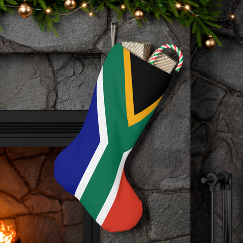 South African Flag Santa Stocking