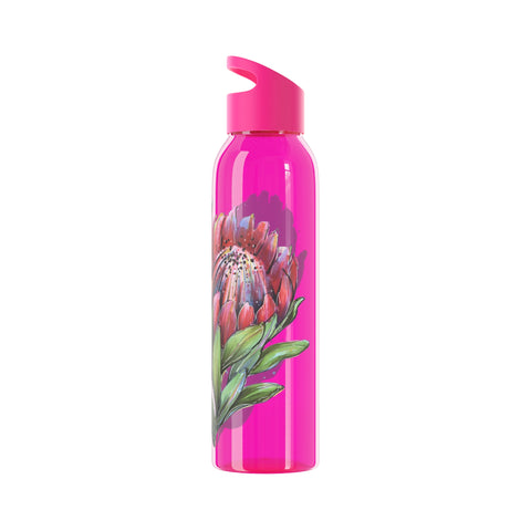 South African Protea Sky Water Bottle