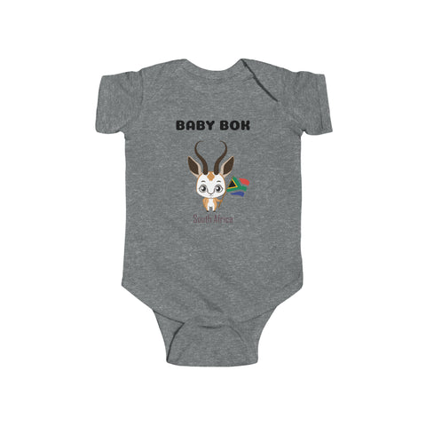 Baby Bokkie South Africa Baby Fine Jersey Bodysuit