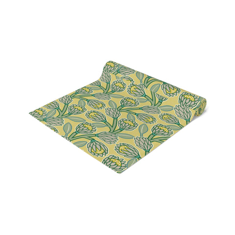 Protea South Africa home decor Table Runner (Cotton, Poly)South African Protea Table decoration, African decor