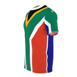 South African Flag Unisex Cut & Sew Tee