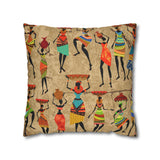 African Ladies Pillowcase Cover only - no filling is included