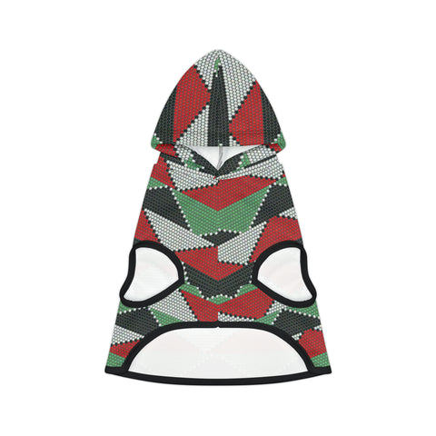 South African Ethnic print Pet Hoodie