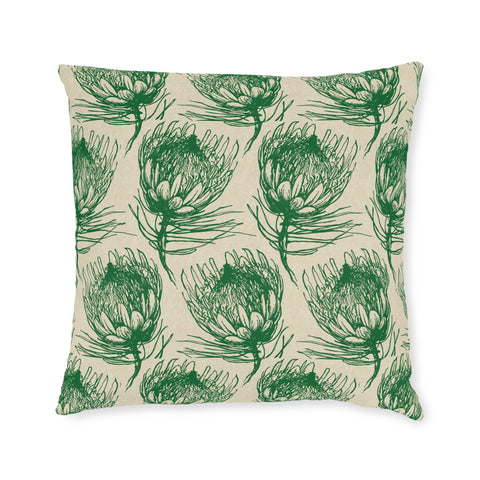 South African Protea Square Pillow