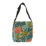 South African Protea Tote bag African print design Protea Adjustable