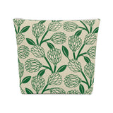 South African Protea Cotton Cosmetic Bag