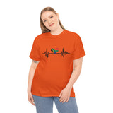 South African Flag Heartbeat t-shirt Unisex Heavy Cotton Tee