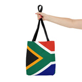 South African Flag Tote Bag South African Print Protea