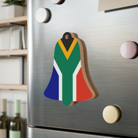 Wooden Ornaments South African Flag