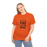 First I light the Fire then I Braai Things  South African Shirt,  Afrikaans / Braai Unisex Heavy Cotton Tee