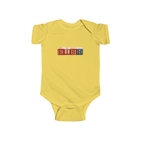 South African Eish -  Infant Fine Jersey Bodysuit Dispatched from UK