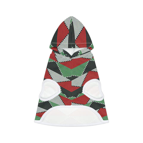 South African Ethnic print Pet Hoodie