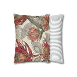 South African Protea Spun Polyester Pillowcase -Pillow not included