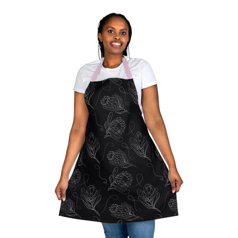 South African Protea Apron (AOP)