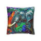 African Elephant Pillowcase Cover only - no filling is included