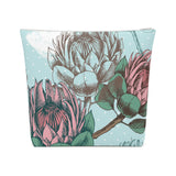 Cotton Cosmetic Bag South Africa Protea