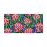 South African Protea Desk Mat