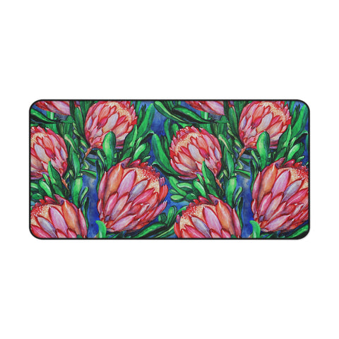 South African Protea Desk Mat