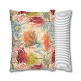 South African Protea Pillowcase Cover only - no filling is included