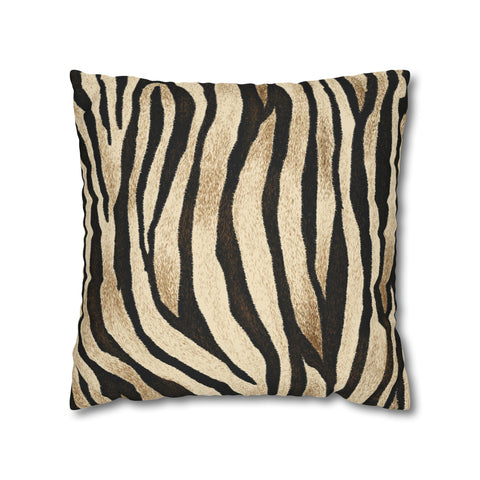 African Zebra print Pillowcase Cover only - no filling is included