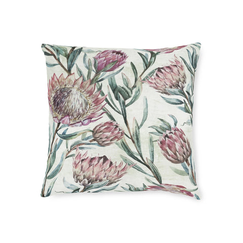 South African Protea Square Pillow