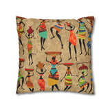 African Ladies Pillowcase Cover only - no filling is included