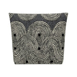 South African Waves African print Cotton Cosmetic Bag